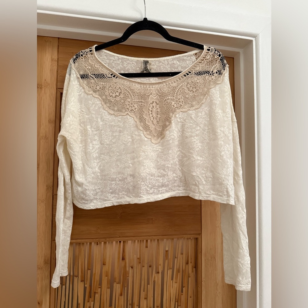 Free People Boho Crop Top